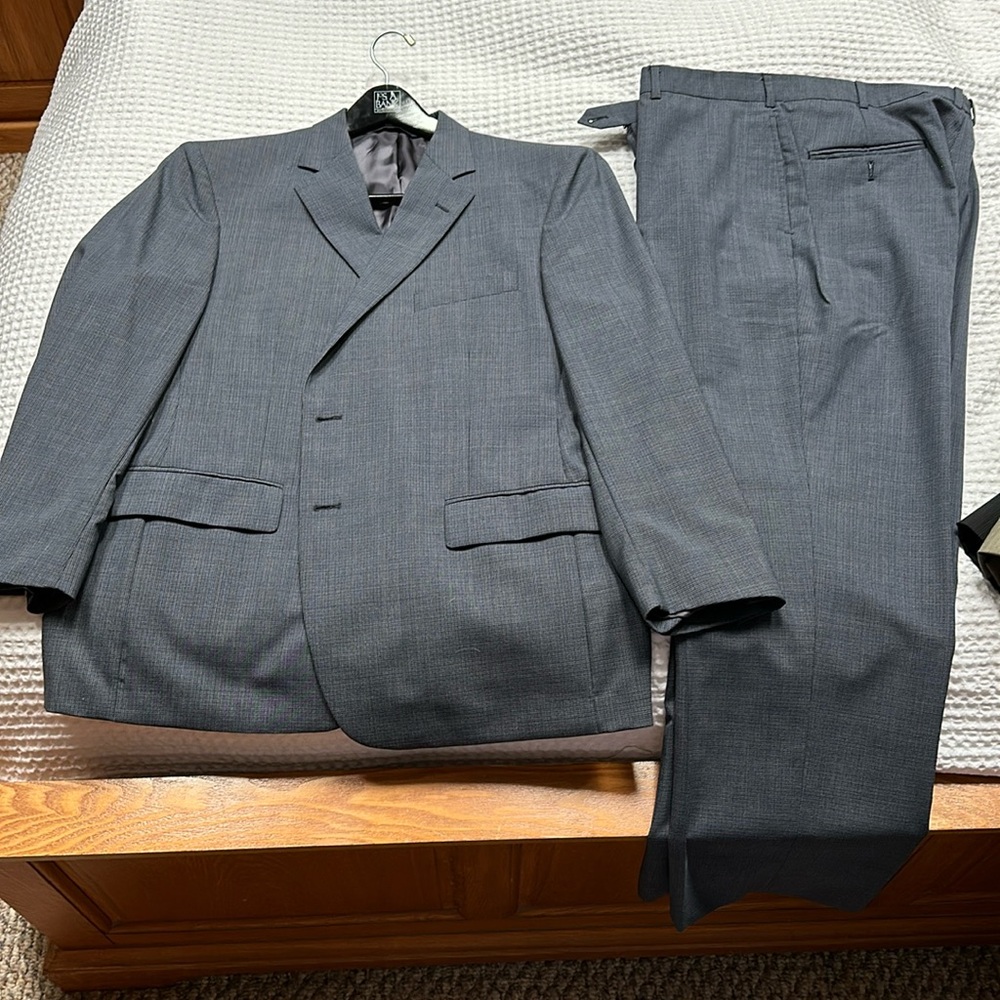 Brooks Brothers blue suit, pants 36x30.